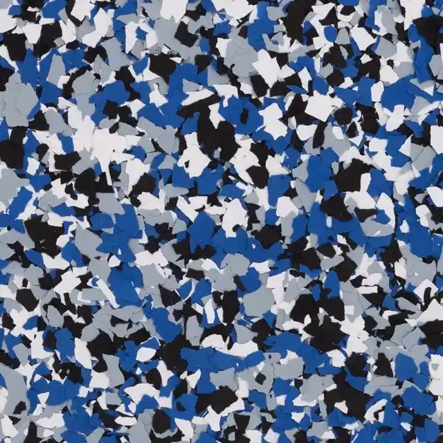 Clean Air Epoxy Flake Floor Coating - Orbit